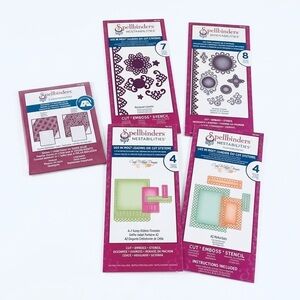 Spellbinders DieCuts and Reversible Embossing Folder